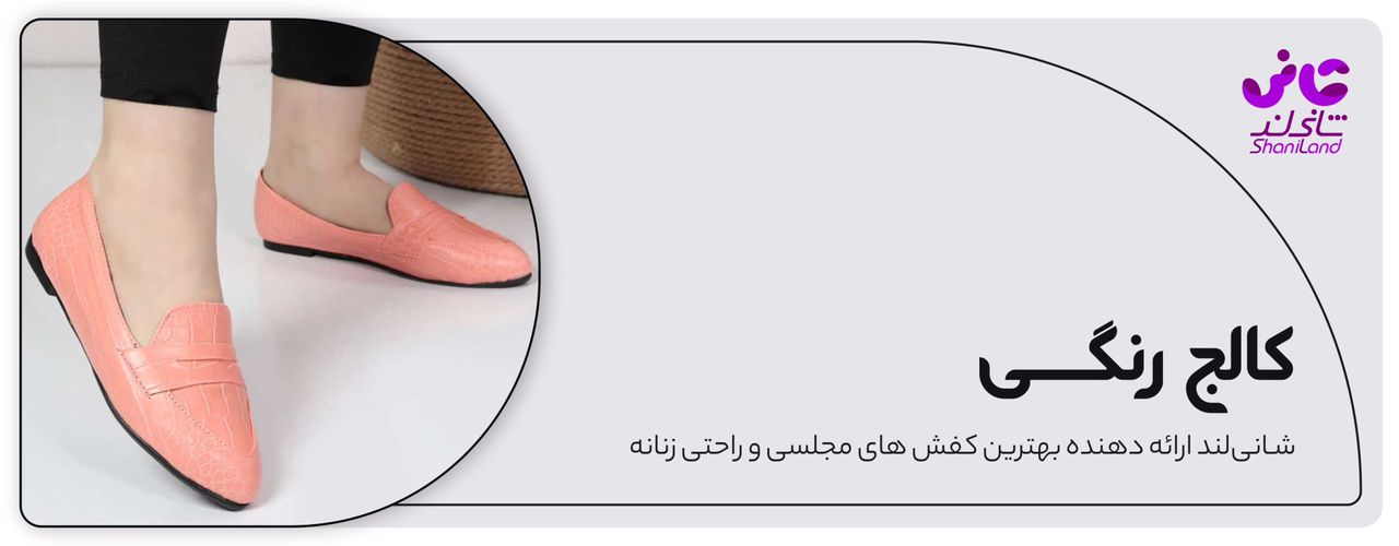 کفش کالج رنگی