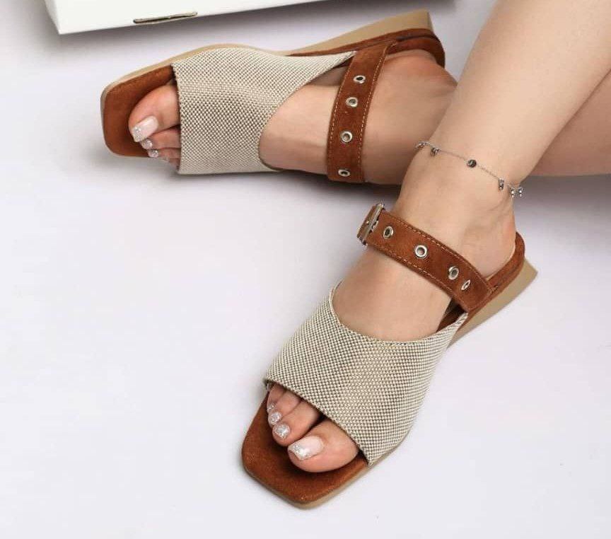 صندل تابستانه کنفی کد 25172