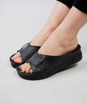 صندل زنانه طبی دور دوخت کد 26630