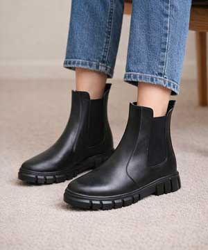 نیم بوت بغل کش کد 2127