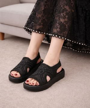 صندل گیپوری مرواریدی کد R25173