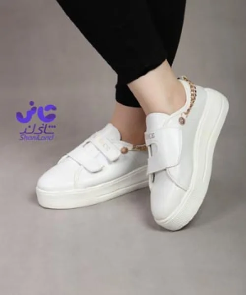کتونی چسبی زنجیر دار کد 24220
