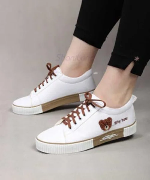 کتونی اسپرت بندی مدل خرسی کد 24236