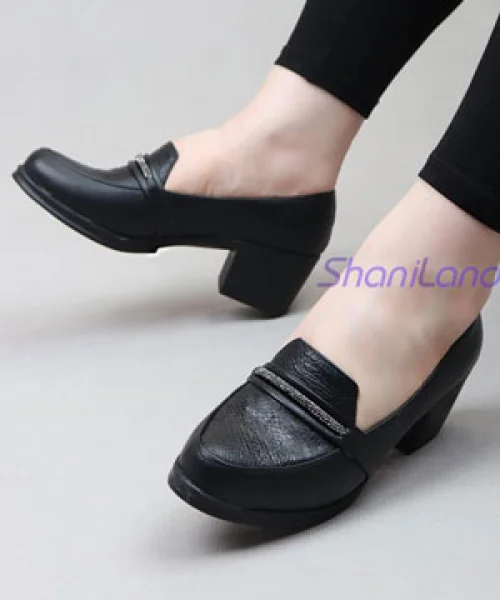 کفش کالجی نگین دار طبی کد 23523