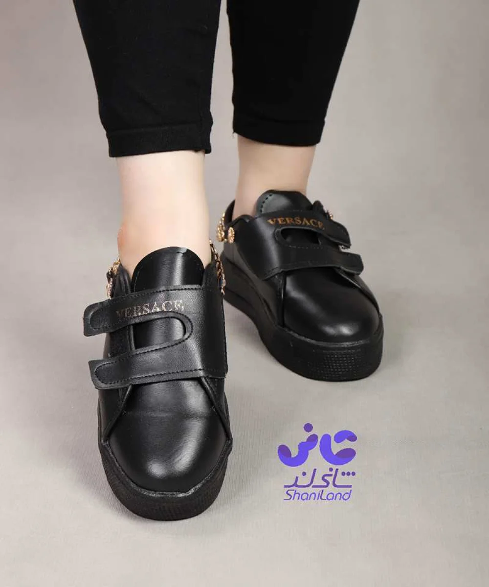 کتونی چسبی زنجیر دار کد 24220