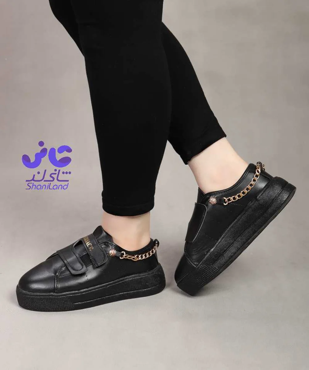 کتونی چسبی زنجیر دار کد 24220