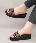 صندل لژدار مدل ترکمن کد 26383