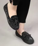 کفش منگوله دار طرح دار کد 24231