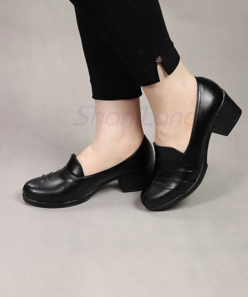 کفش پاشنه دار زیره طبی کد 23297