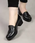 کفش پاشنه دار زیره طبی کد 23300