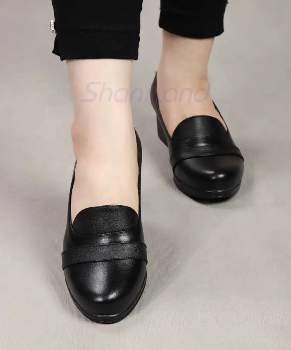 کفش پاشنه دار زیره طبی کد 23300