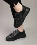 کتونی 3 چسبی لژدار کد 24238
