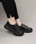 کتونی 3 چسبی لژدار کد 24238