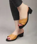 صندل پاشنه دار طرح پاکتی کد 26417