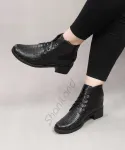 نیم بوت بندی پاشنه دار کد 2124