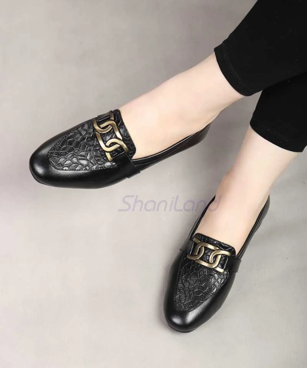 کفش لوفر پنی مدل سنگی کد 23335