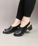 صندل تابستانه پاشنه دار کد 2571