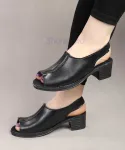 صندل تابستانه پاشنه دار کد 2571