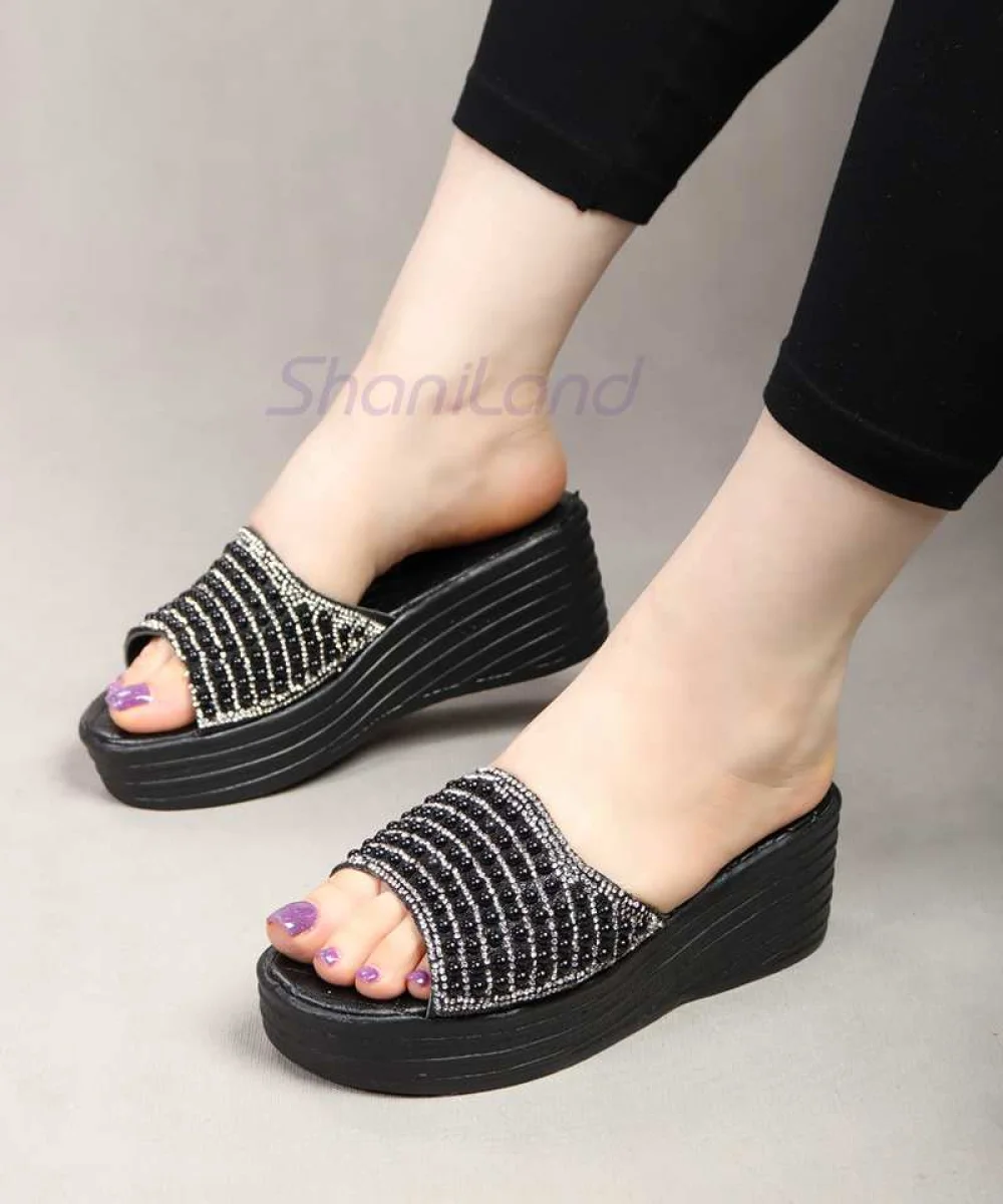صندل لژ دار مجلسی مرواریدی 26432