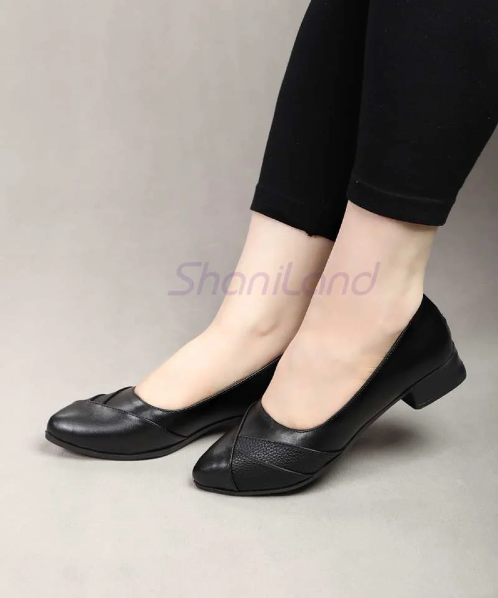 کفش پاشنه دار زیره طبی مدل عروسکی کد 23348