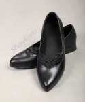 کفش پاشنه دار زیره طبی مدل حصیری کد 23350