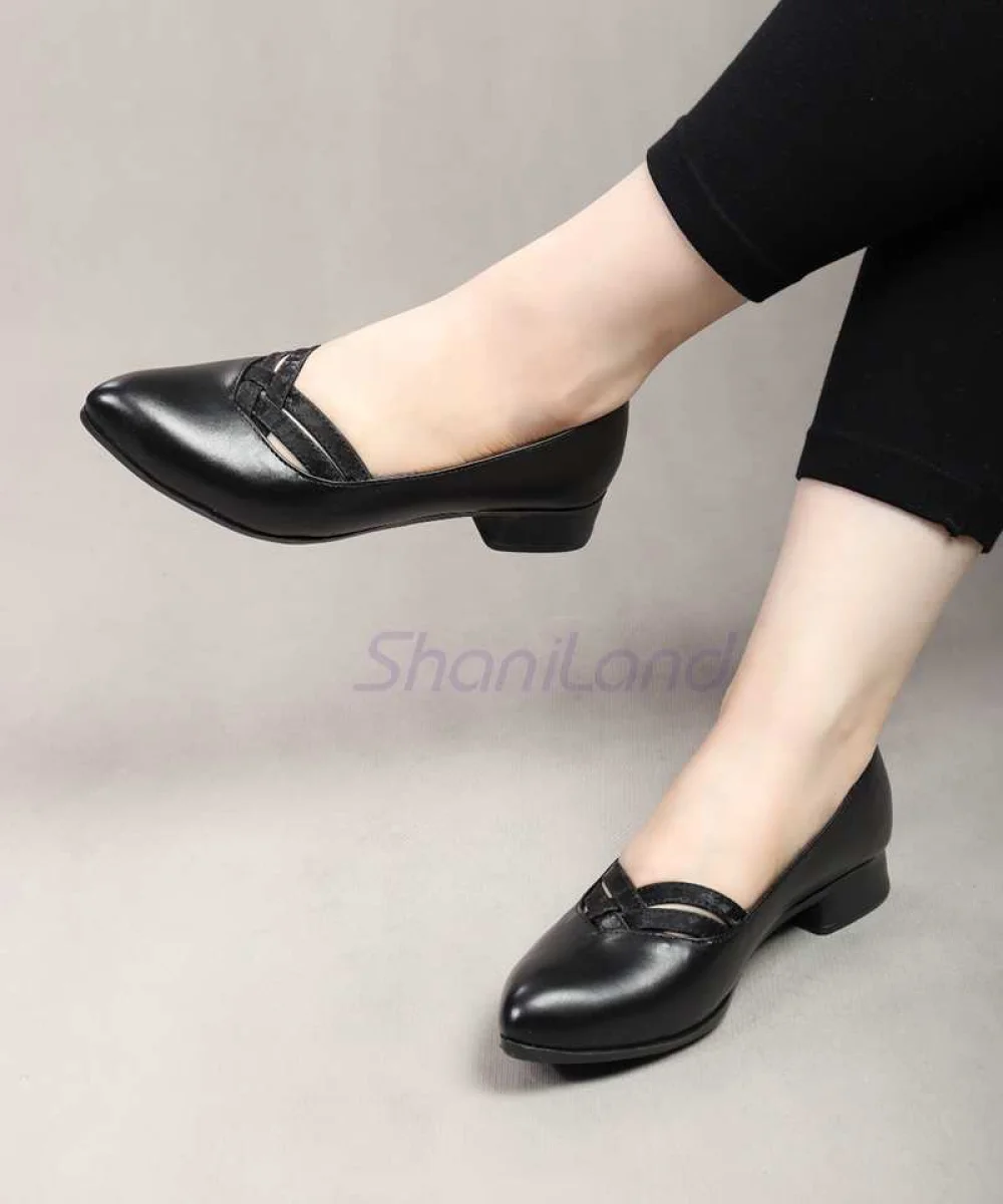 کفش پاشنه دار زیره طبی مدل حصیری کد 23350