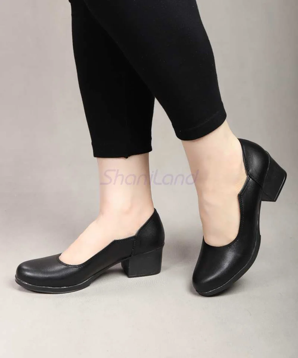 کفش پاشنه دار زیره طبی مدل دالبر 23353
