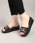 صندل لژ دار شنل دوزی شده یراق دار کد 26472