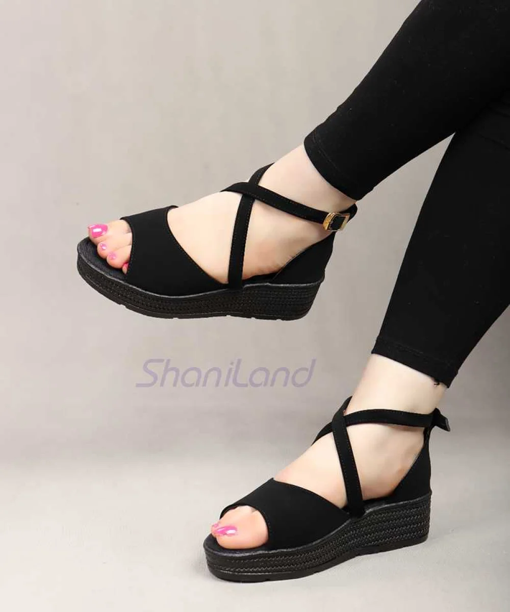 صندل لژدار دور مچی تابستانی کد 25139
