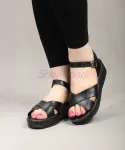 صندل لژدار تابستانی مدل ضربدری کد 25143