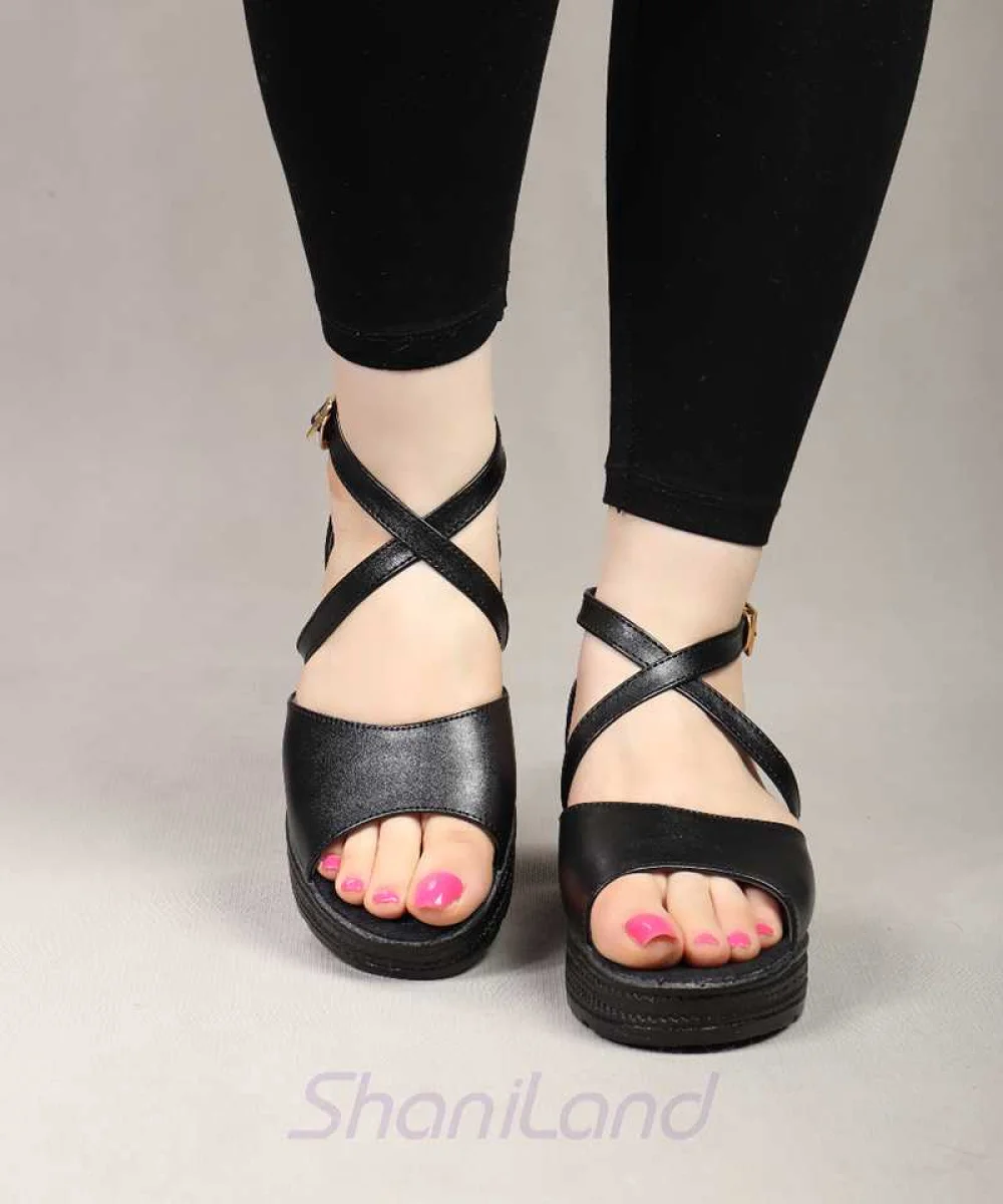 صندل لژدار دور مچی تابستانی کد 25145