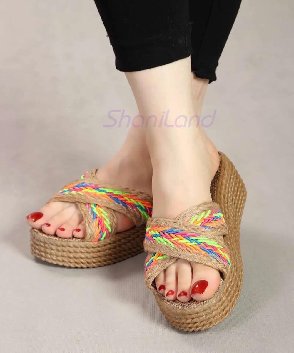 صندل کنفی لژدار ضربدری کد 26489