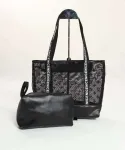 کیف دو تیکه توری طرح lv کد 16130