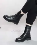 نیم بوت بغل زیپ مدل ورساچه کد 2194