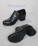 کفش طبی بغل کش مدل نگینی کد 2250