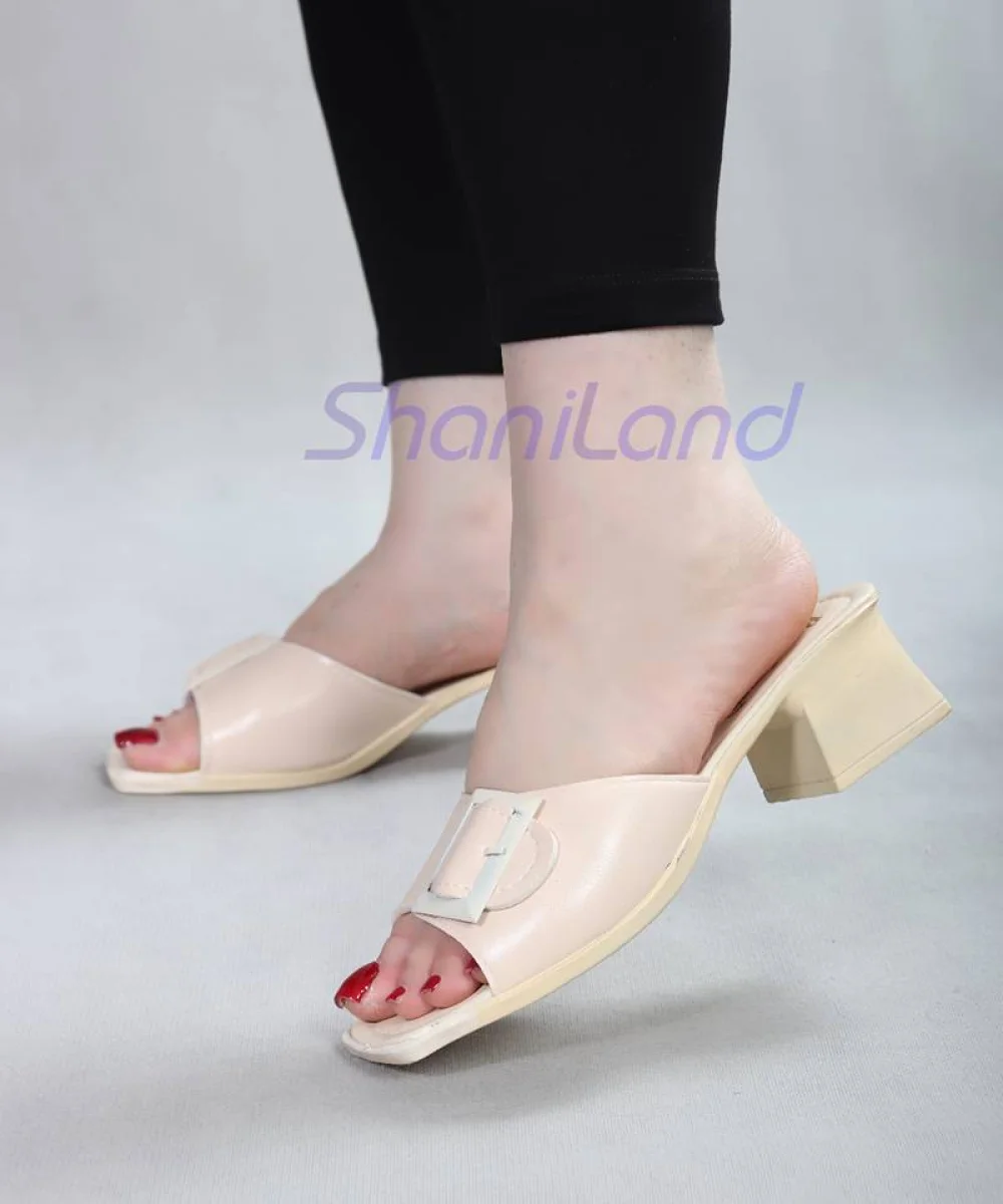 صندل روفرشی و مجلسی سگک دار کد 26520