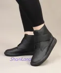 نیم بوت چسبی دخترانه کد 2123