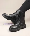 نیم بوت دخترانه بغل سگک کد 2126