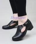 کفش پاشنه دار چشمی کد 23508