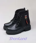 نیم بوت بندی لیبل دار کد 2173