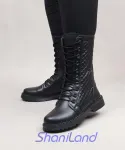 بوت شنل دوزی بغل زیپ کد 21128