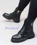 نیم بوت بغل زیپ کد 21100