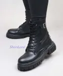 نیم بوت بغل زیپ کد 21100