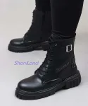 نیم بوت بغل زیپ کد 21100