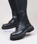 نیم بوت دخترانه بغل زیپ کد 2132