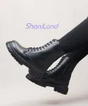 نیم بوت دخترانه بغل زیپ کد 2132