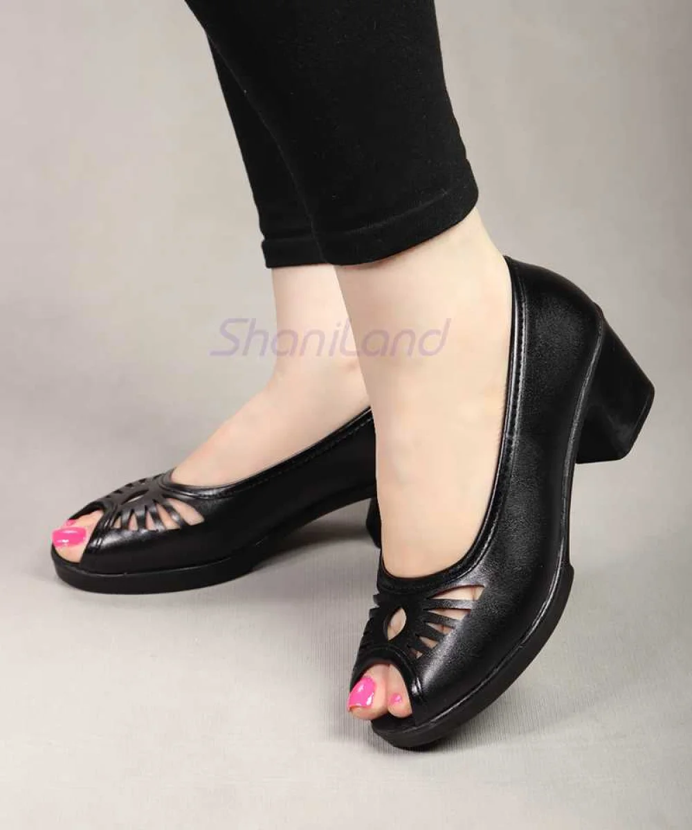 کفش زنانه لژدار زیره طبی لیزری کد R23386