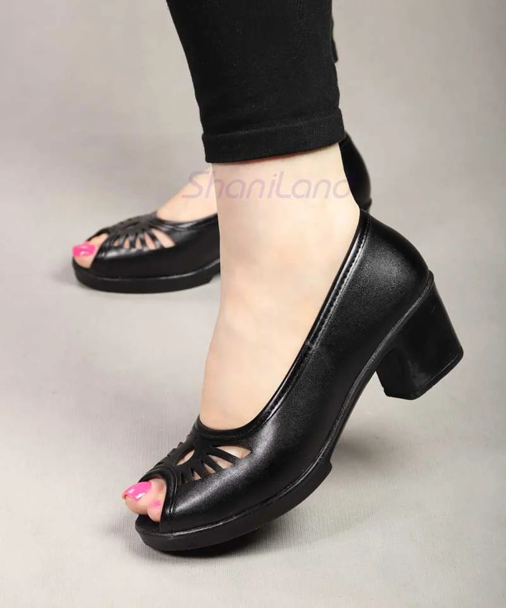 کفش زنانه لژدار زیره طبی لیزری کد R23386
