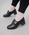 کفش پاشنه دار چسبی کد 23594