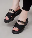 صندل مراکشی ضربدری لژدار کد R26552